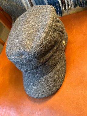 Coal Headwear Wool Cadet Cap in Heather Gray